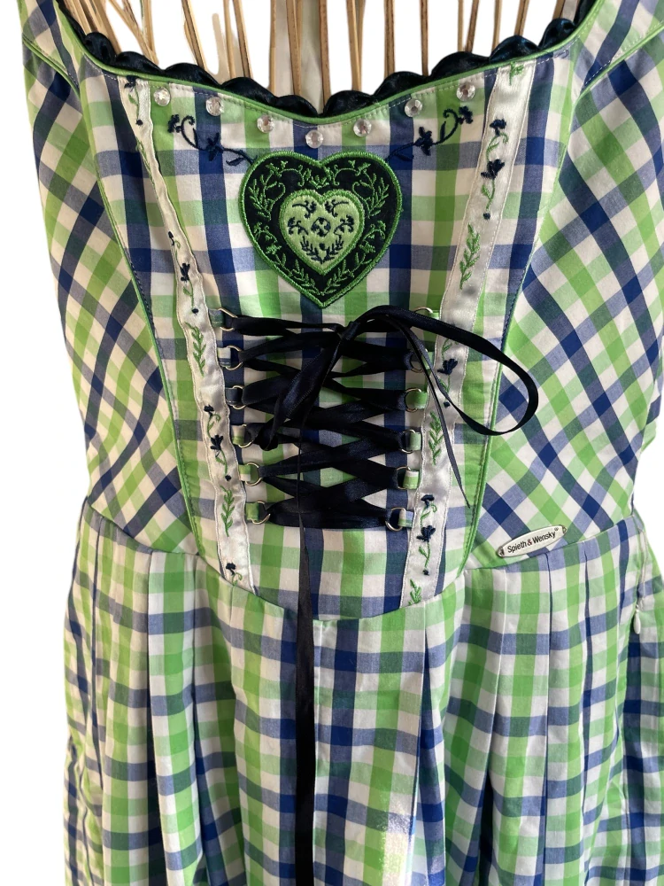 dámské dirndl selské šaty vel. 36 - vada rozbitý zip