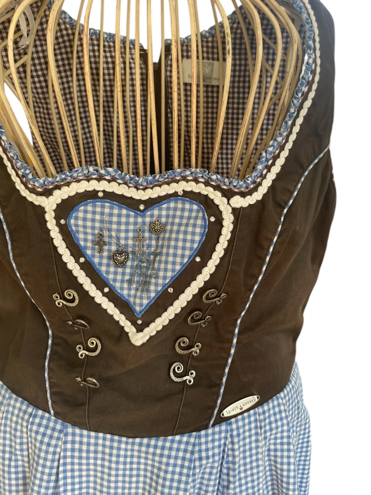 dámské šaty v selském dirndl stylu vel. 40