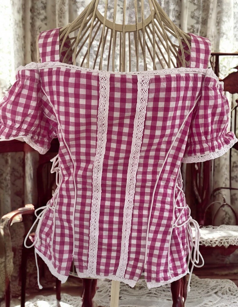 dámská halenka v selském, country stylu vel. 38