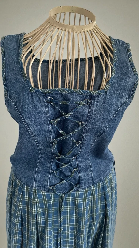 Dámské šaty v selském, vintage, country stylu vel. 38