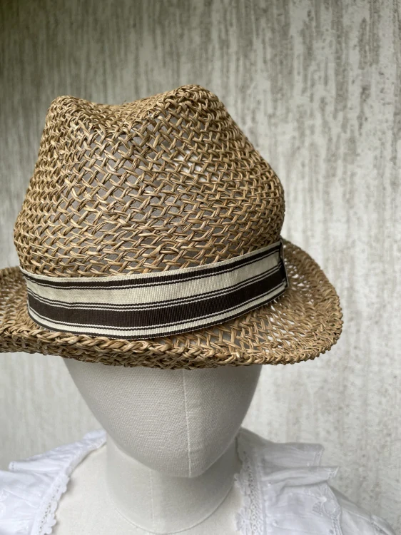 letní klobouk retro 