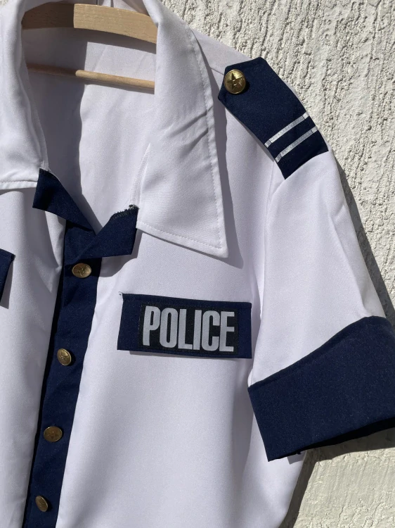 Karnevalový kostým halena POLICISTA vel. XXL