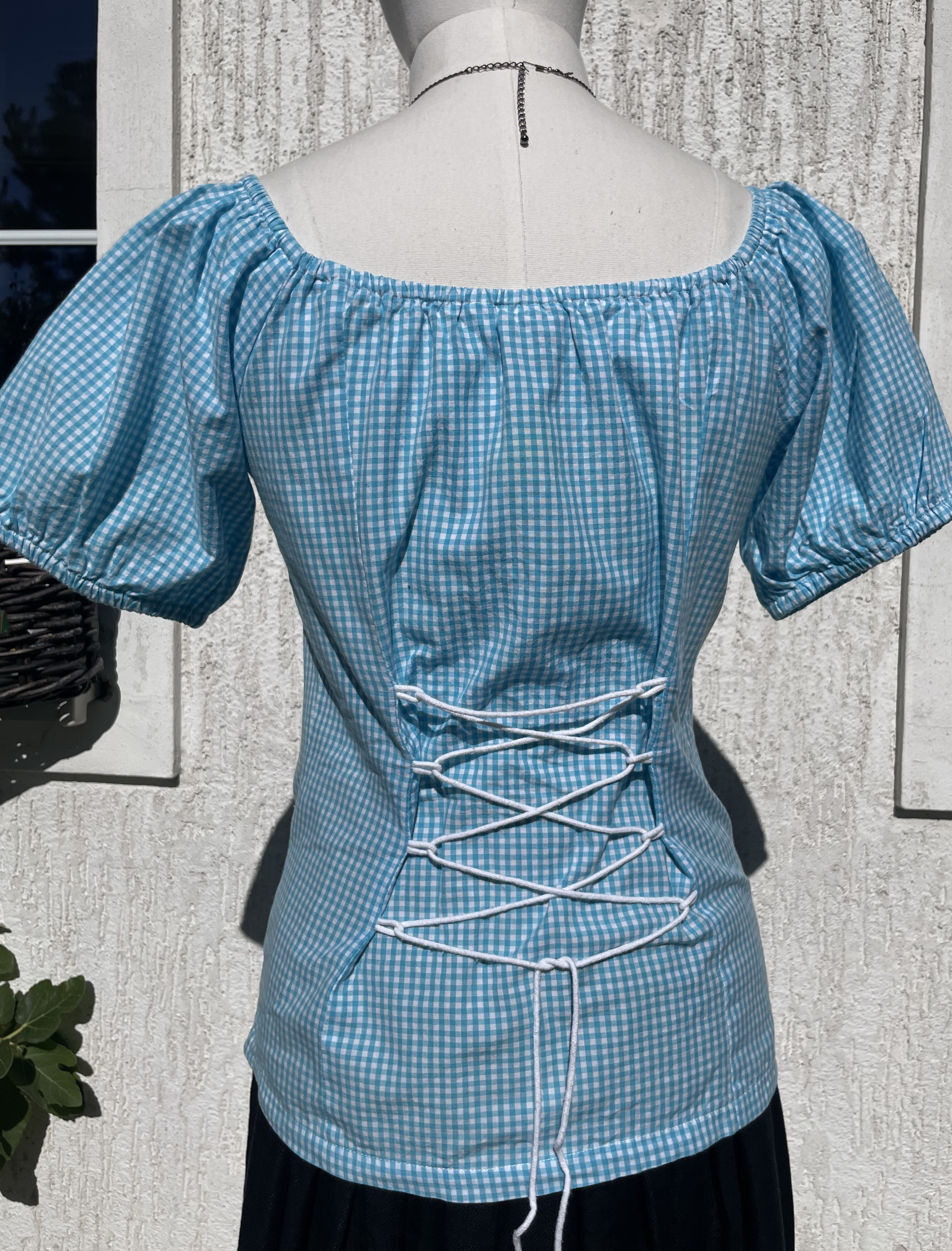 Dámská halenka v selském, dirndl, country, western stylu vel. 38