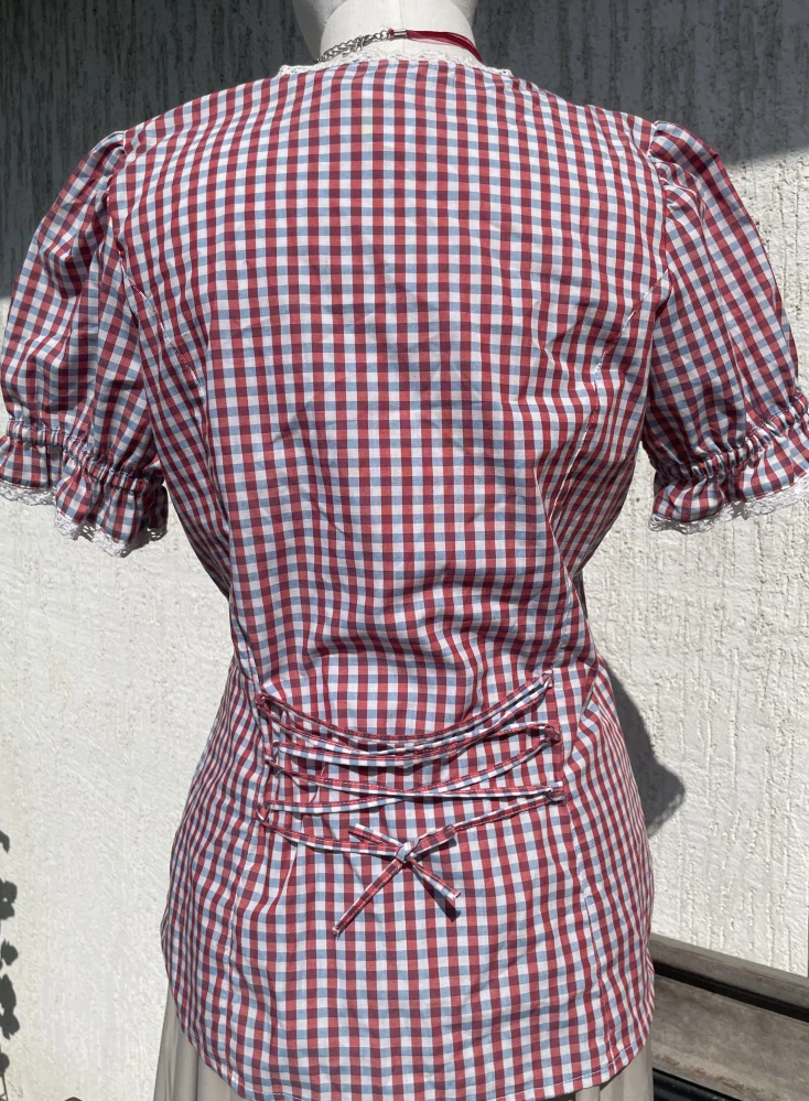 Dámská halenka v selském, country stylu vel. 38