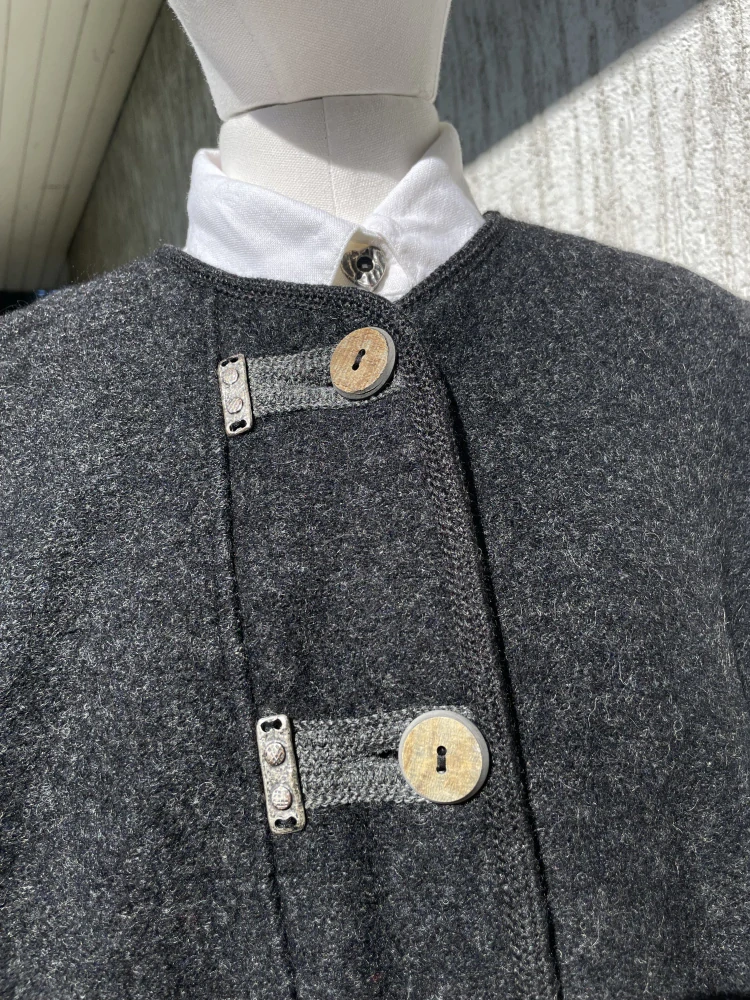 Dámský kabátek v selském, country, vintage stylu vel. 46/48