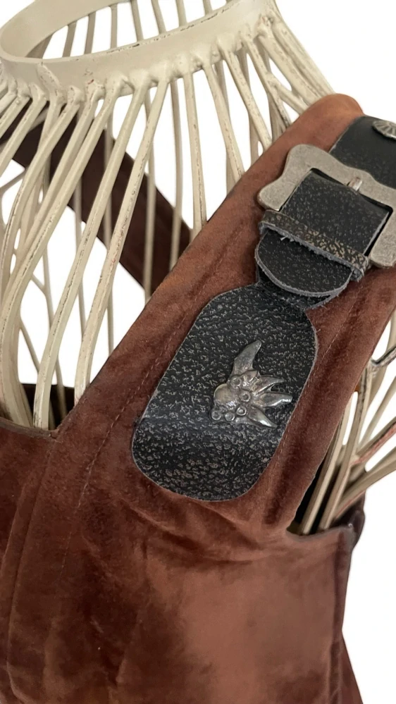 Dámské lněné šaty v dobovém, vintage, rustikálním, western stylu vel. 38
