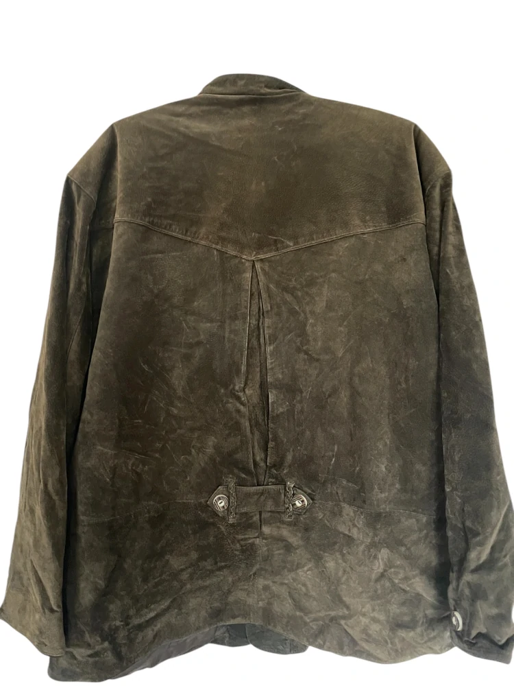 Pánská kožená bunda v selském stylu vel. XXXL