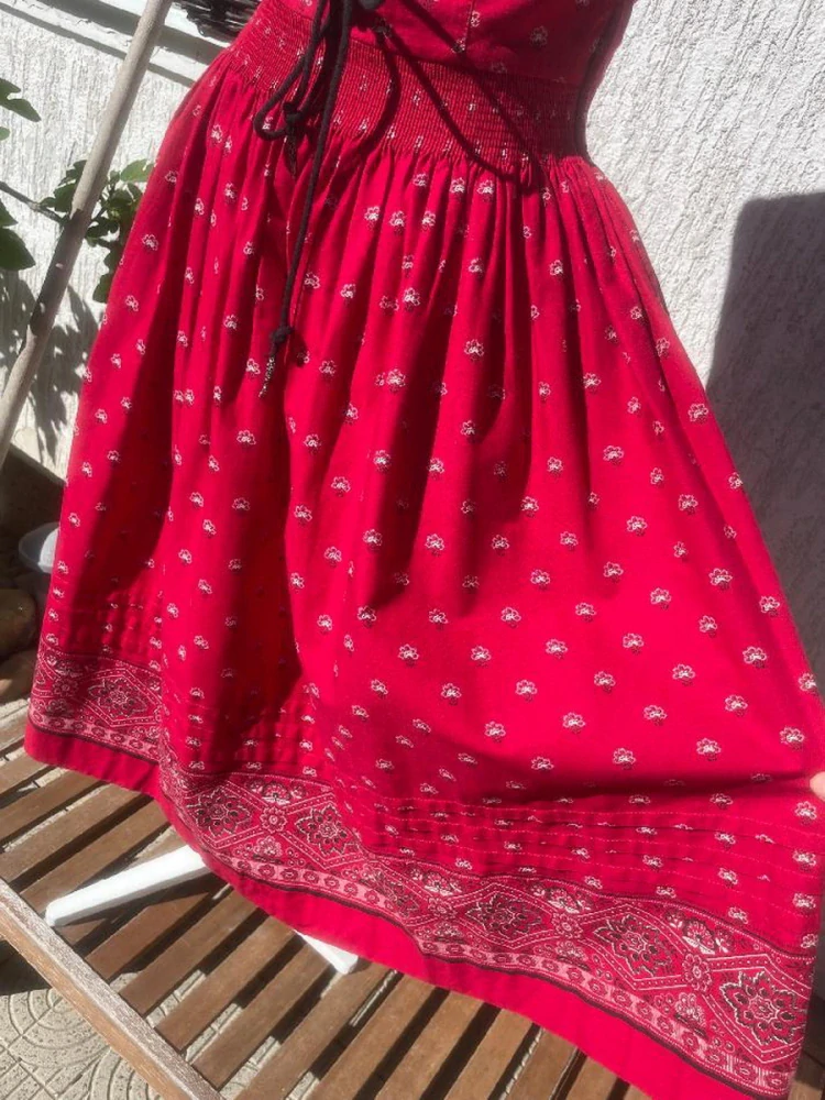 Dámské šaty v selském, dirndl stylu vel. 36/38