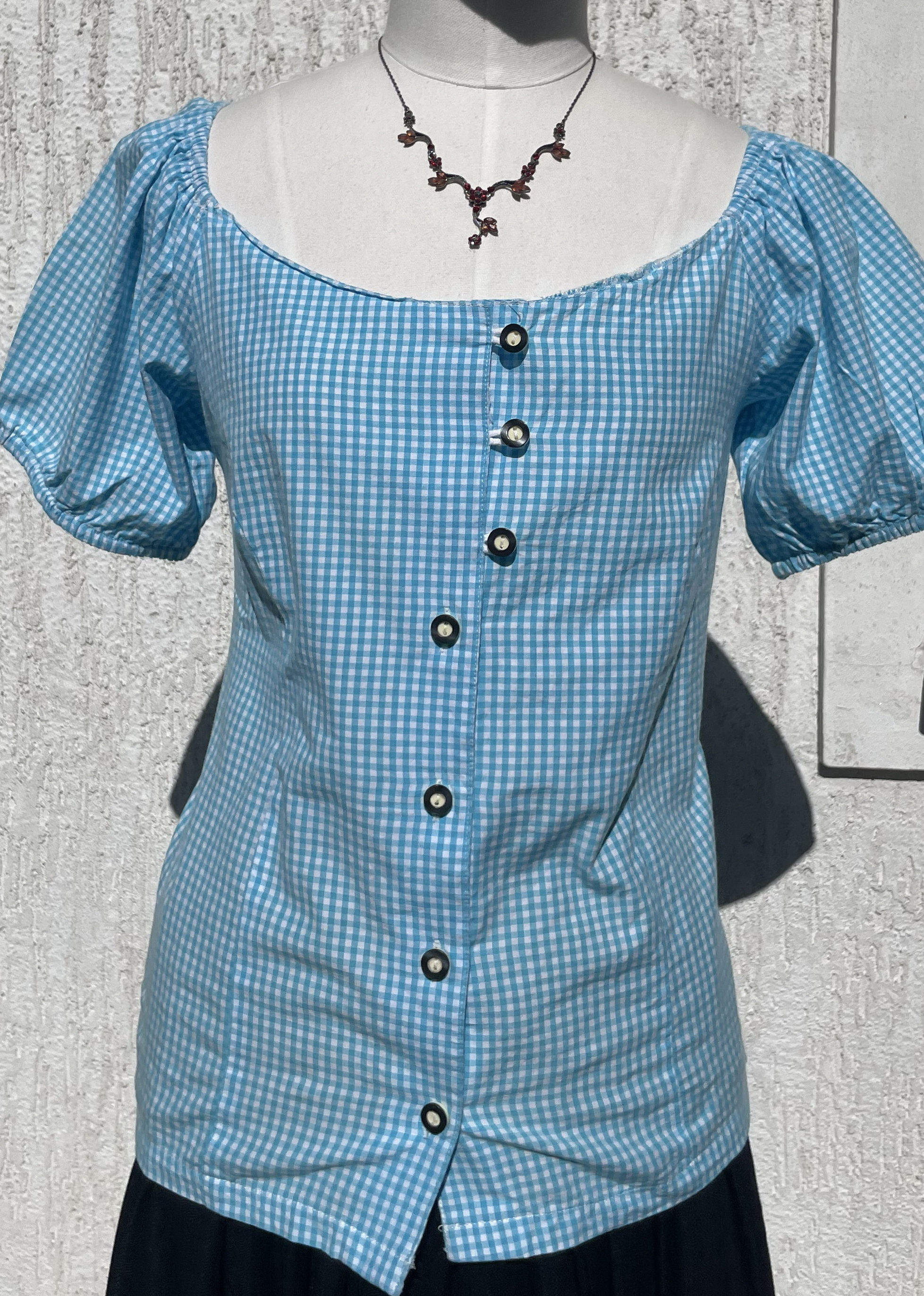 Dámská halenka v selském, dirndl, country, western stylu vel. 38
