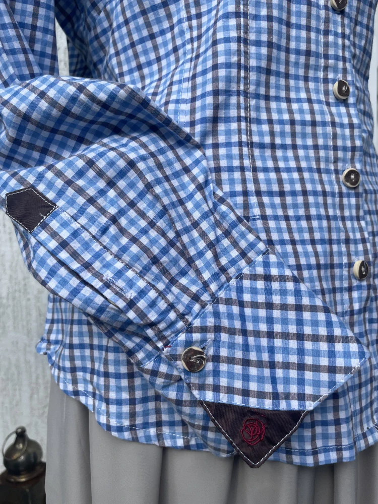 Dámská dirndl košile selský, country, western styl vel. 40