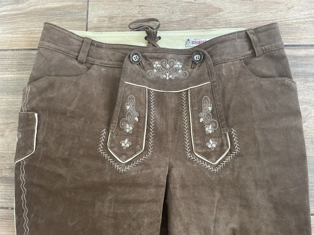 Pánské kožené dirndl kraťasy vel. S/M
