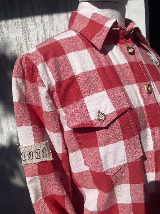 Dámská košile v country, selském, western stylu vel. 40