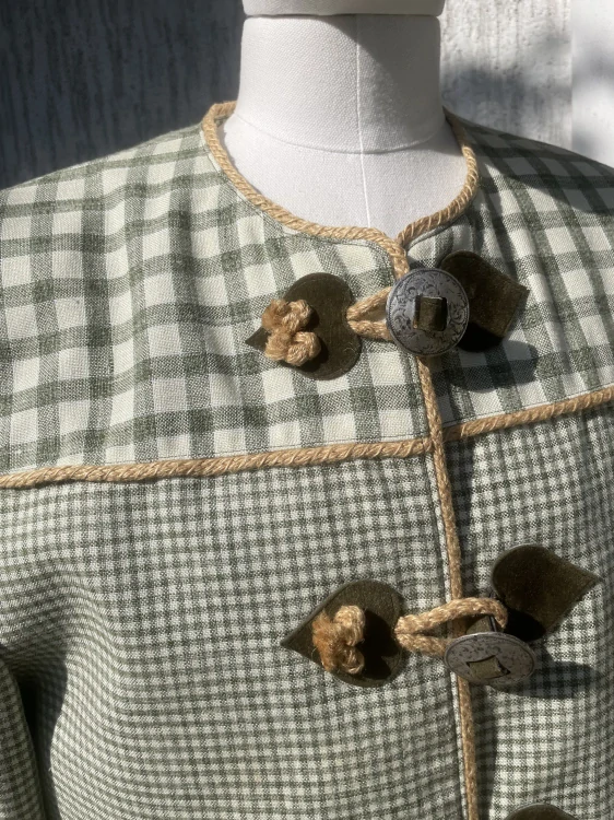 Dámský kabátek dirndl selský styl vel. 40