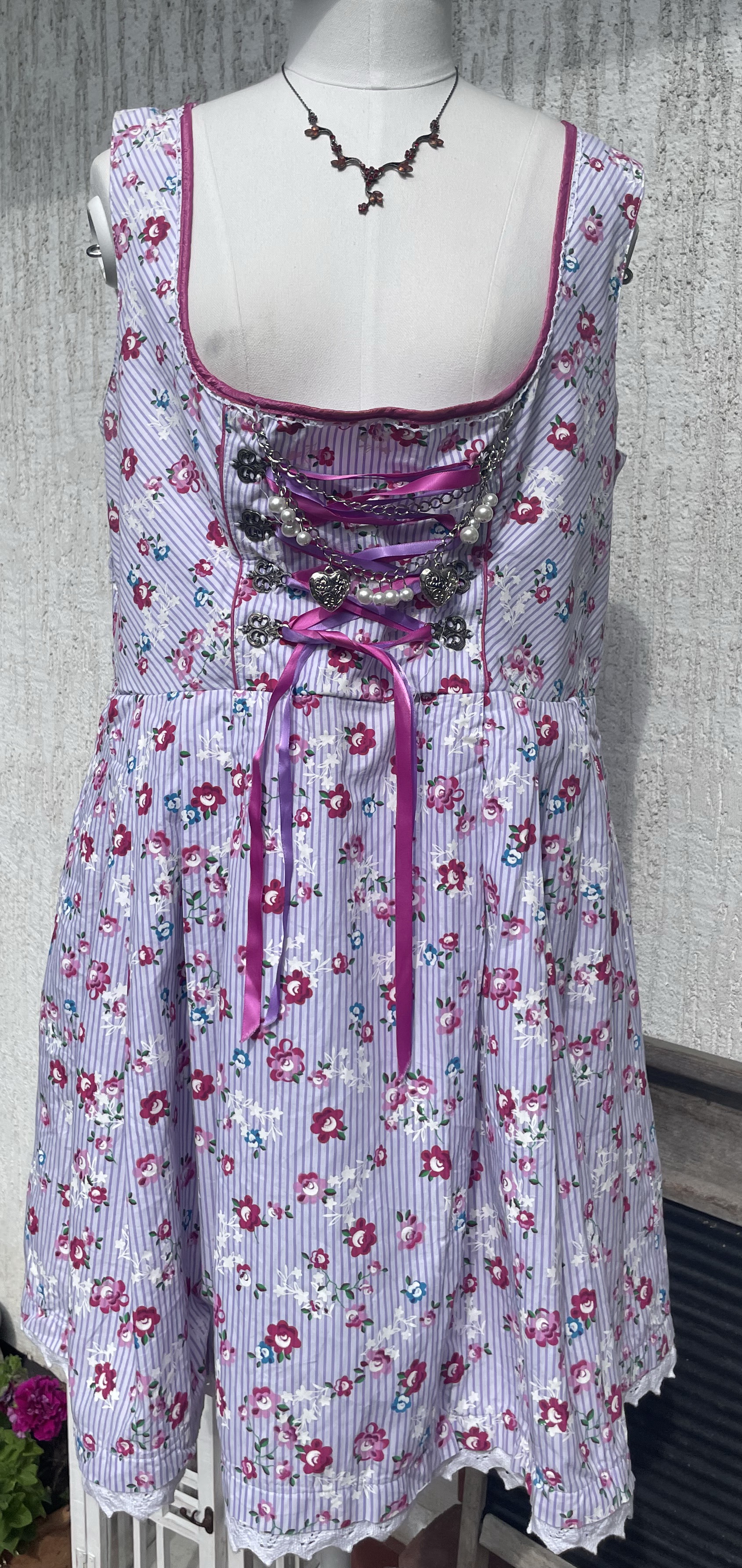 Dámské dirndl šaty selský styl vel. 42/44