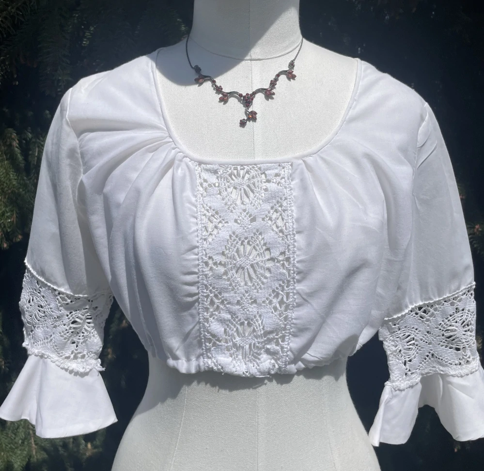 Dámské dirndl šaty, selský styl, vintage vel. 40