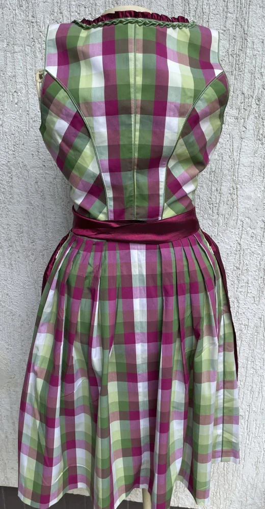 Dámské dirndl šaty selský styl vel. XXS