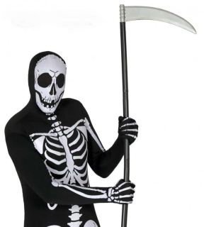 karnevalový doplněk Kosa skládací 100 cm