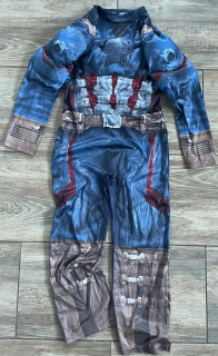 karnevalový kostým CAPTAIN AMERICA 9-10 LET