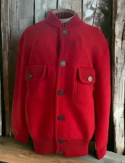 pánský vlněný RETRO svetr vel. M/L