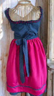 dívčí dámské šaty dirndl, selský styl vel. XS