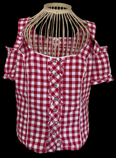 dámská halenka v selském, country, western stylu vel. 42