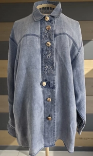 Dámská košile v selském, country stylu vel. 40