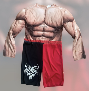 Karnevalový kostým zápasník WRESTLINGU vel. 4-6 let