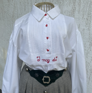 Dámská bílá halenka v selském stylu vel. 42