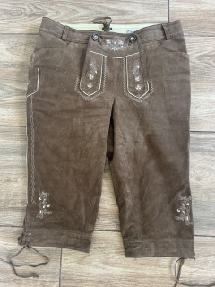 Pánské kožené dirndl kraťasy vel. S/M