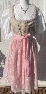 Dámské dirndl šaty selský styl vel. 40