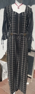 Dámské selské bavlněné šaty, counstry, vesnický styl vel. 46