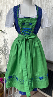 Dámské dirndl šaty selský styl vel. 40