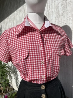 Dámská halenka či košile v selském, country, western stylu vel.40