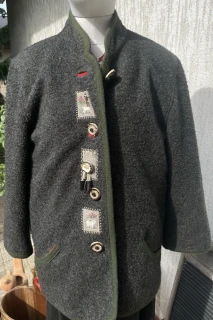 Dámský kabátek v selském, vintage stylu vel. 38