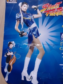 karnevalový kostým šaty CHUN LI > 134