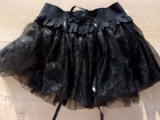 karnevalový kostým TUTU SUKNĚ punk > 164