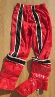 karnevalový kostým KALHOTY POWER RANGERS, HASIČ > 128