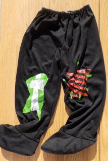 karnevalový kostým kalhoty PIRÁT, LOUPEŽNÍK > 104
