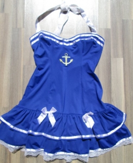 karnevalový kostým šaty NÁMOŘNICE > 36