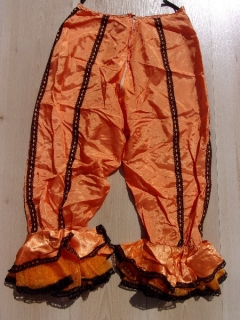 karnevalový kostým kalhoty KANKÁN, TANEČNICE > 34