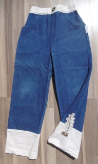 dětské krojové, selské kalhoty > 110