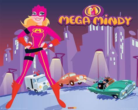 karnevalový kostým MEGA MINDY 6-8 LET > 122