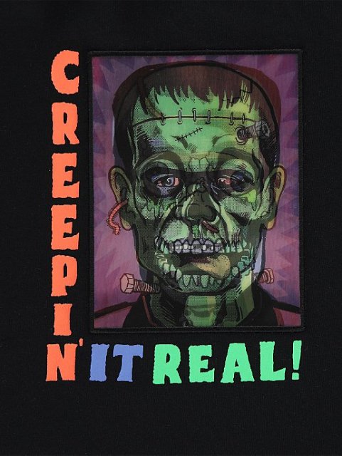 BAVLNĚNÉ TRIČKO MĚNÍCÍ EFEKT zombie 11-12 let > 152