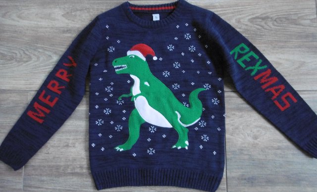 vánoční svetr MERRY REXMAS 11 LET > 146